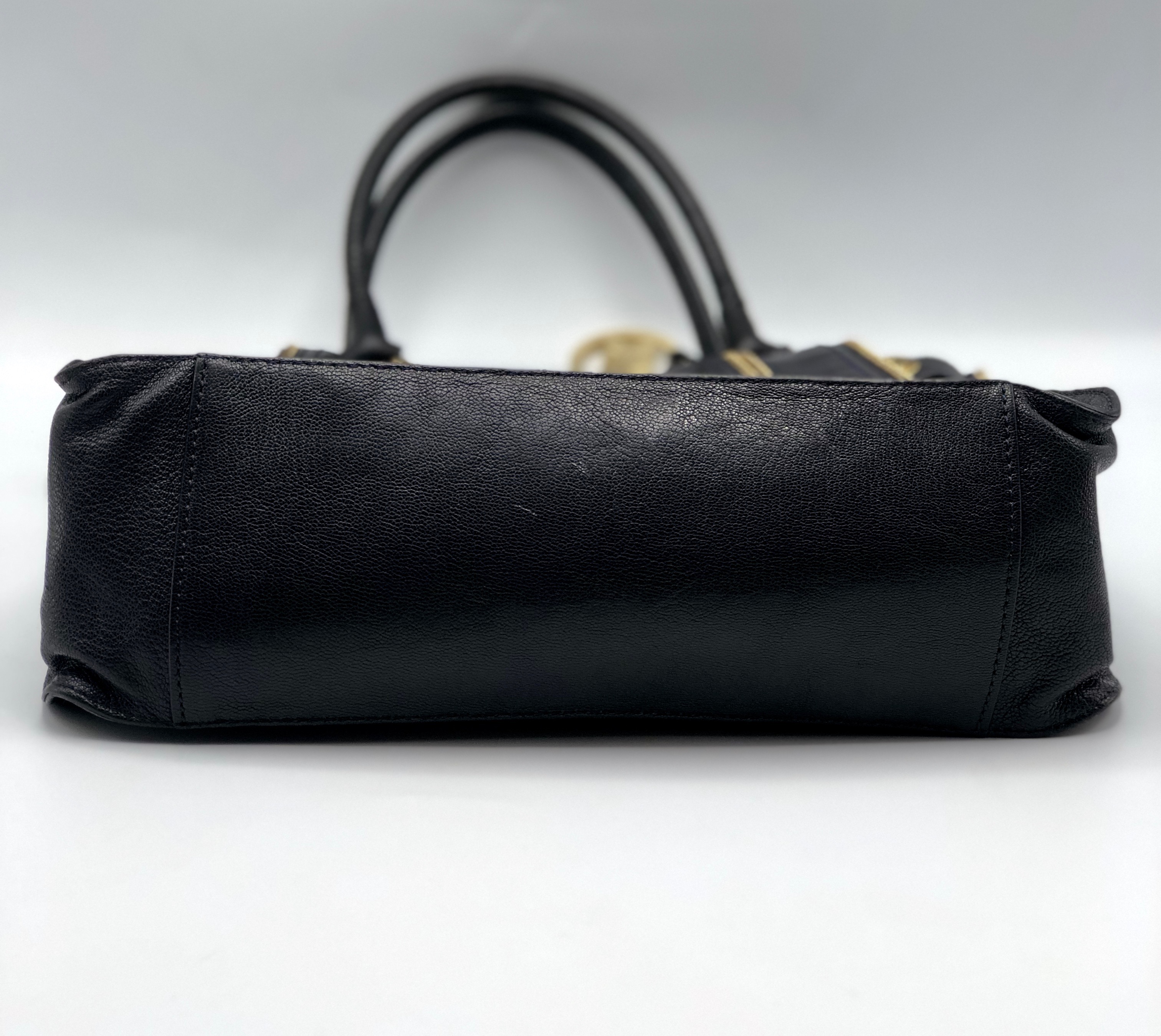 Michael Kors Black Leather Satchel Bag Property Room