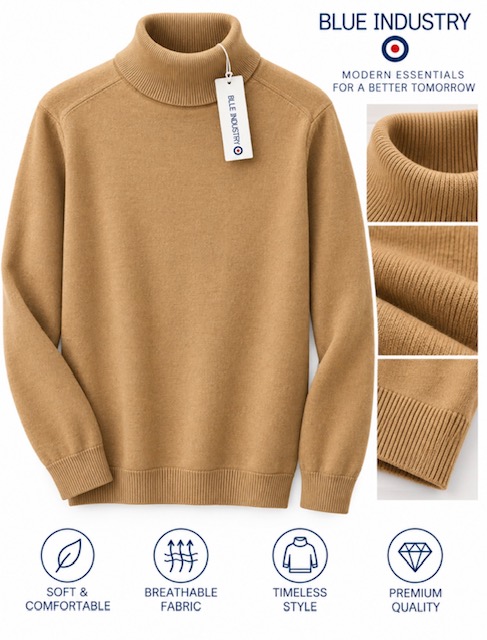 Men's Sweater Sz Large By Blue Industry