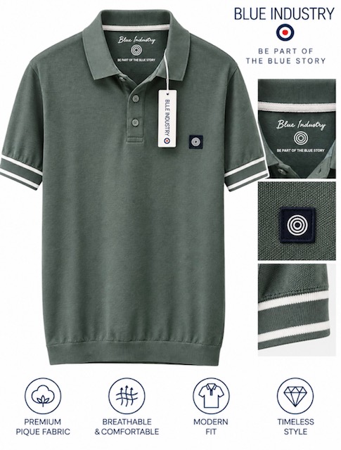 Men's Shirt Sz Large By Blue Industry