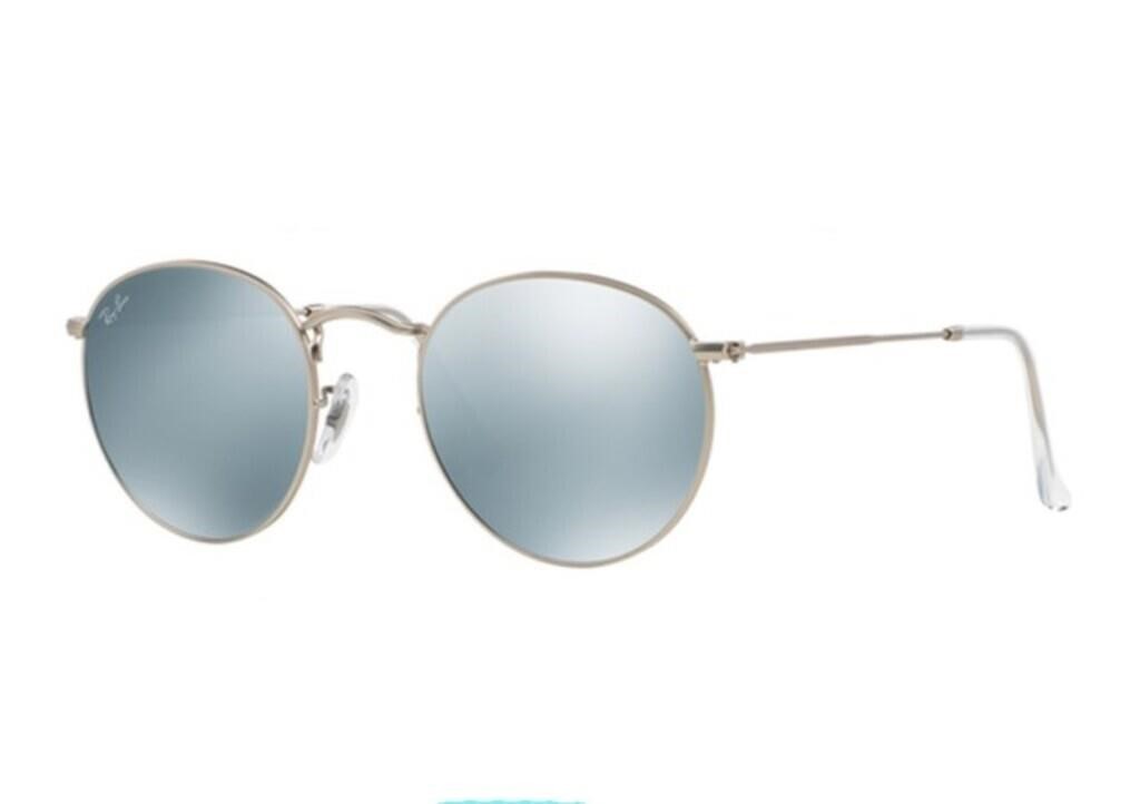 Ray Ban Sunglasses New Model 3447 - Retail $204.00 - Gold Frame Mirror Lens