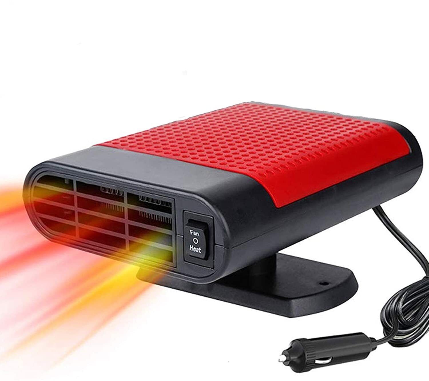 12V Portable Auto Heater Fan Red MJ509D Property Room