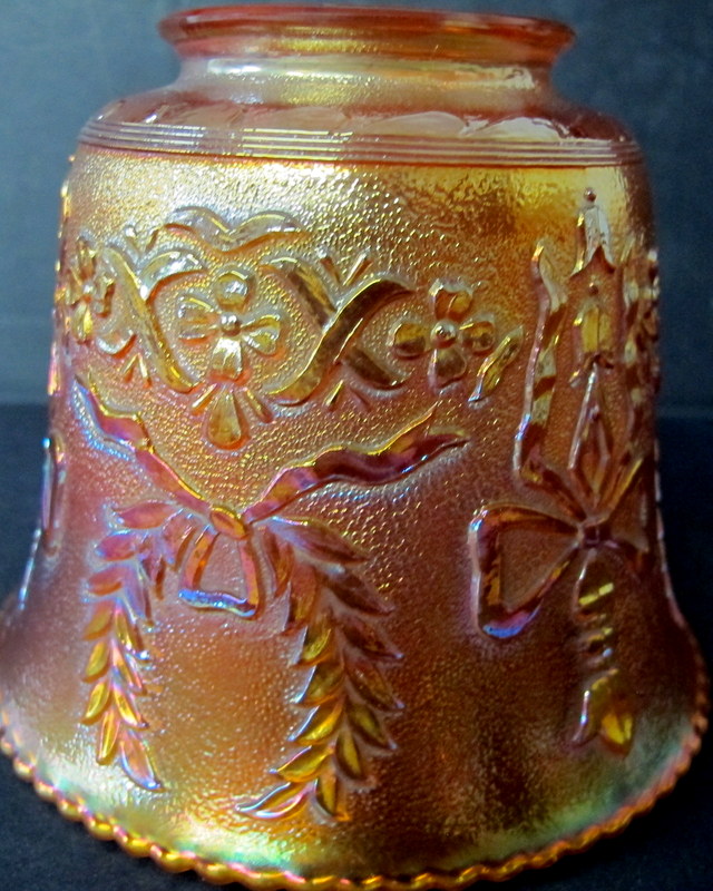 True Vintage Carnival Glass Small Lamp Shade Property Room