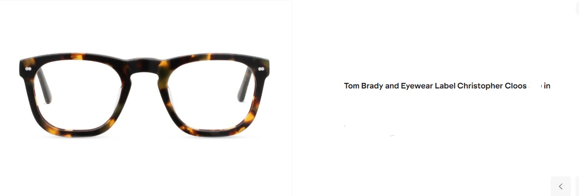 Cloos & Tom Brady Blue Light Glasses