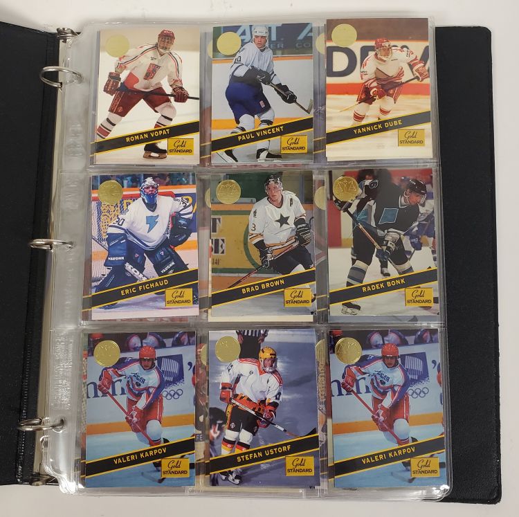VTG 1994 OPL Signature Rookies Gold Standard Hockey 100+ Cards