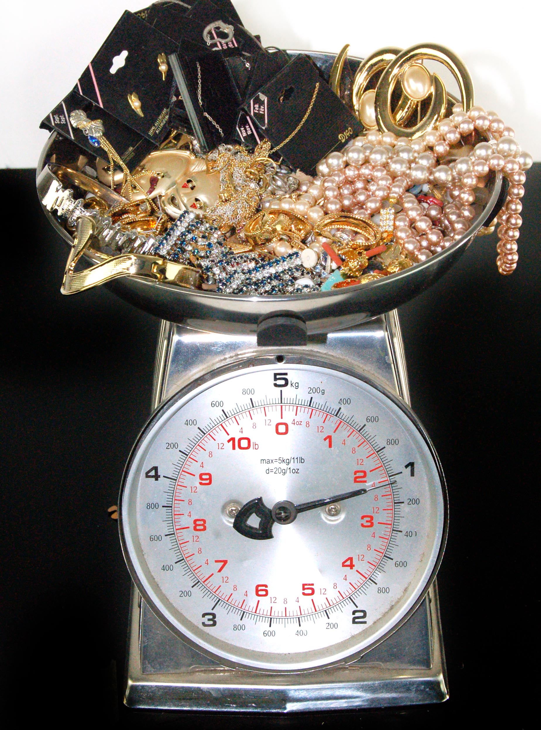 JEWELRY AND FINDINGS OVER 2 Pounds Of Jewelry & Jewelry Findings