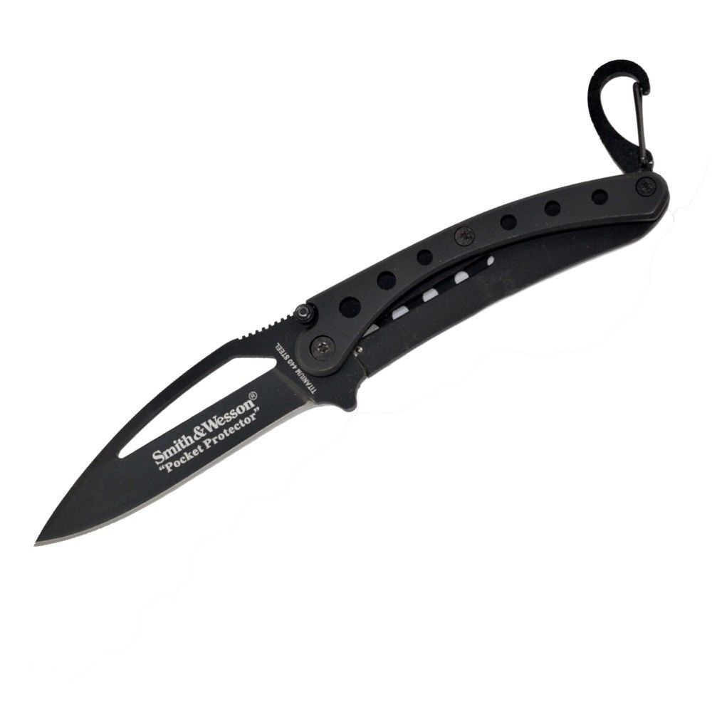 6" Smith & Wesson Pocket Protector Folding Knife Property Room