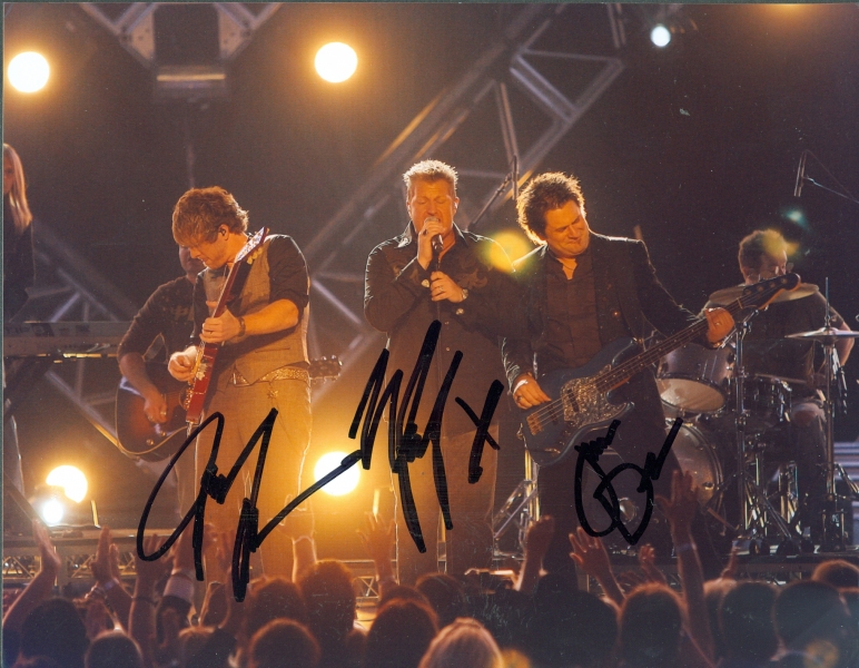 Rascal Flatts Country Music Band Signed Autographed 8x10 Photo w/coa ...
