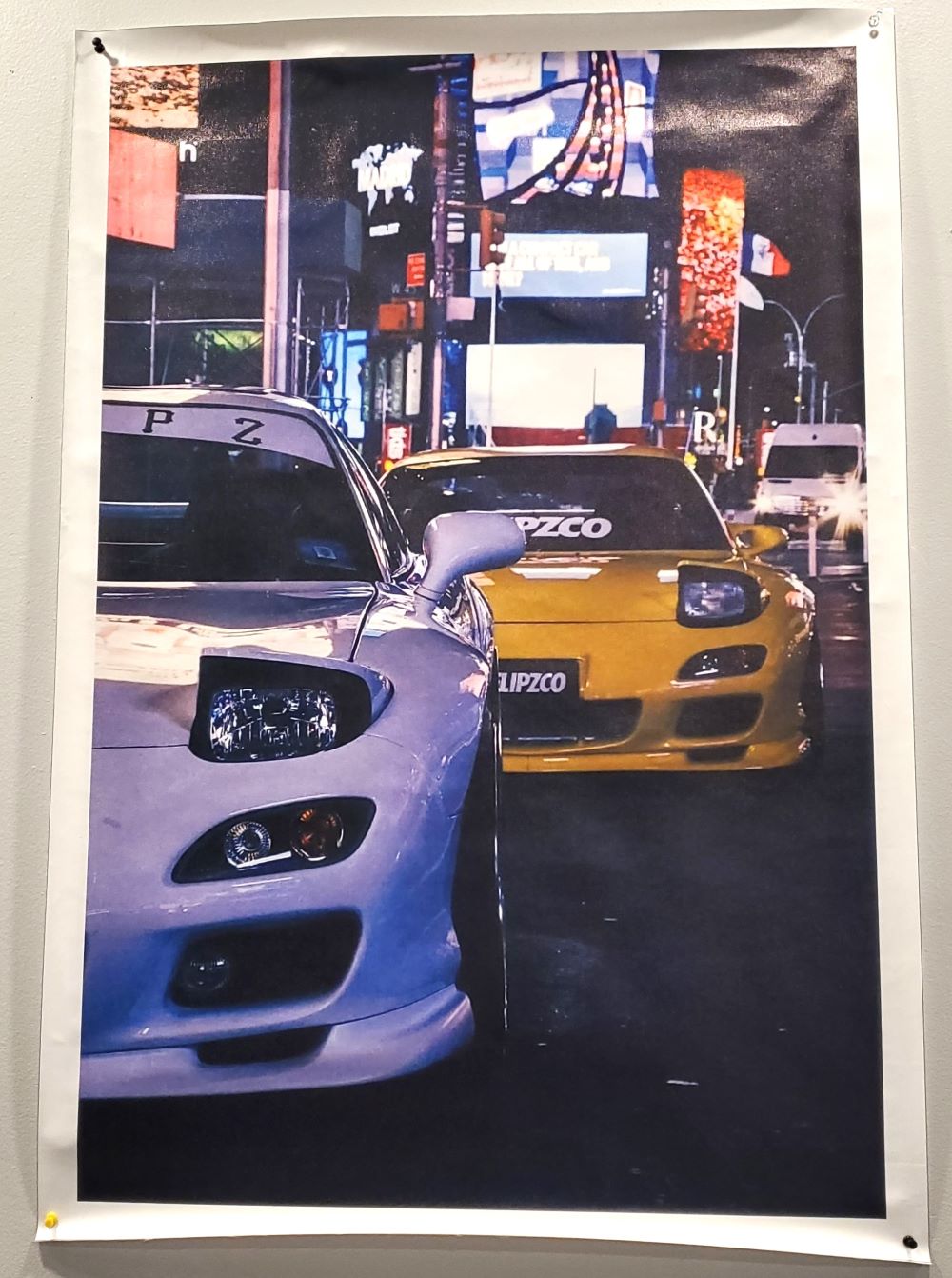 Unframed Cars Canvas Wall Art Print 26 x 38 Inches Property Room