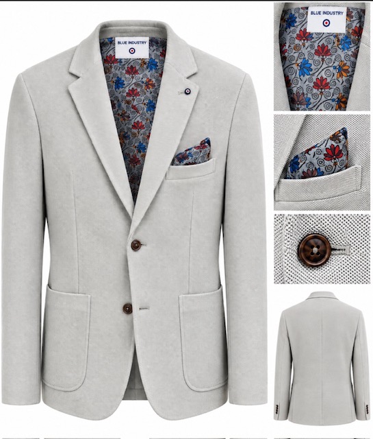 Men's Blazer Sz 46 by Blue Industry Compare at $515.00