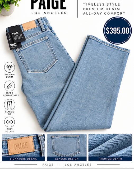 Women's Paige Jeans Sz 26 Compare at $300.00
