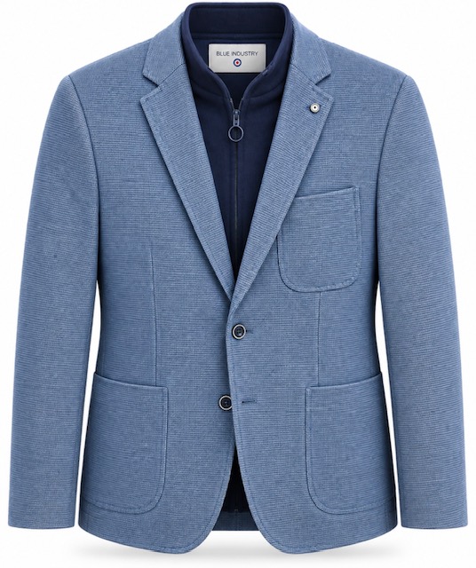 Men's Blazer Sz 36 By Blue Industry Compare at $475.00 Retail