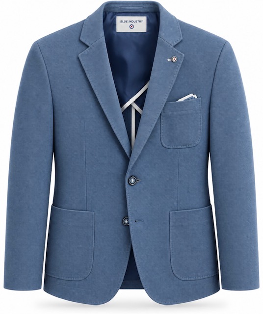 Men's Blazer Sz 44 By Blue Industry Compare at $475.00 Retail