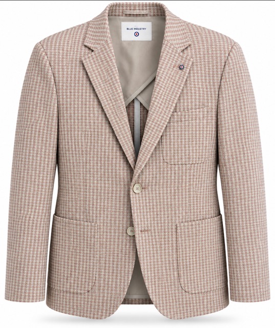 Men's Blazer Sz 44 By Blue Industry Compare at $475.00 Retail