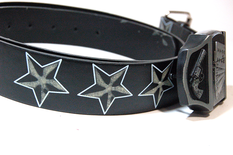 Playing Cards Belt Buckle Zippo Style Lighter with Belt Size 42