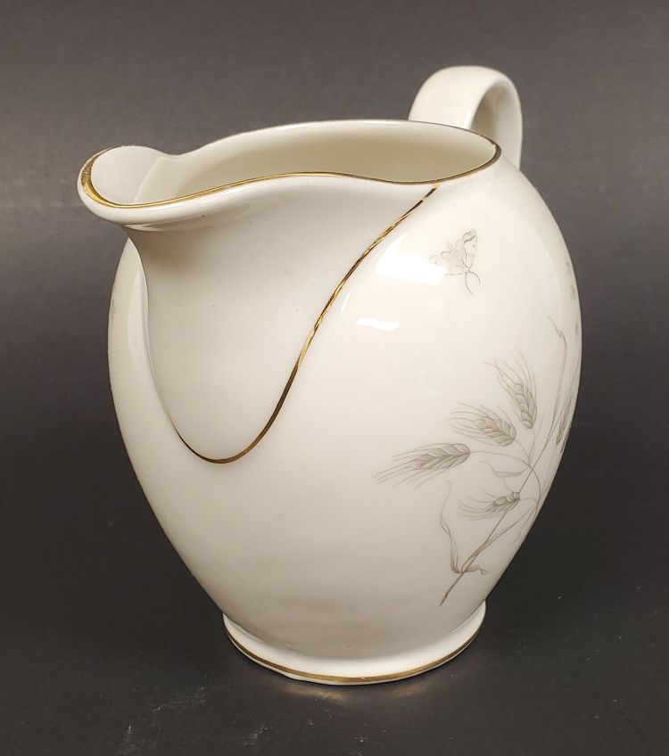 Vintage German PAAR Bavaria Porcelain Cramer Pitcher 4"