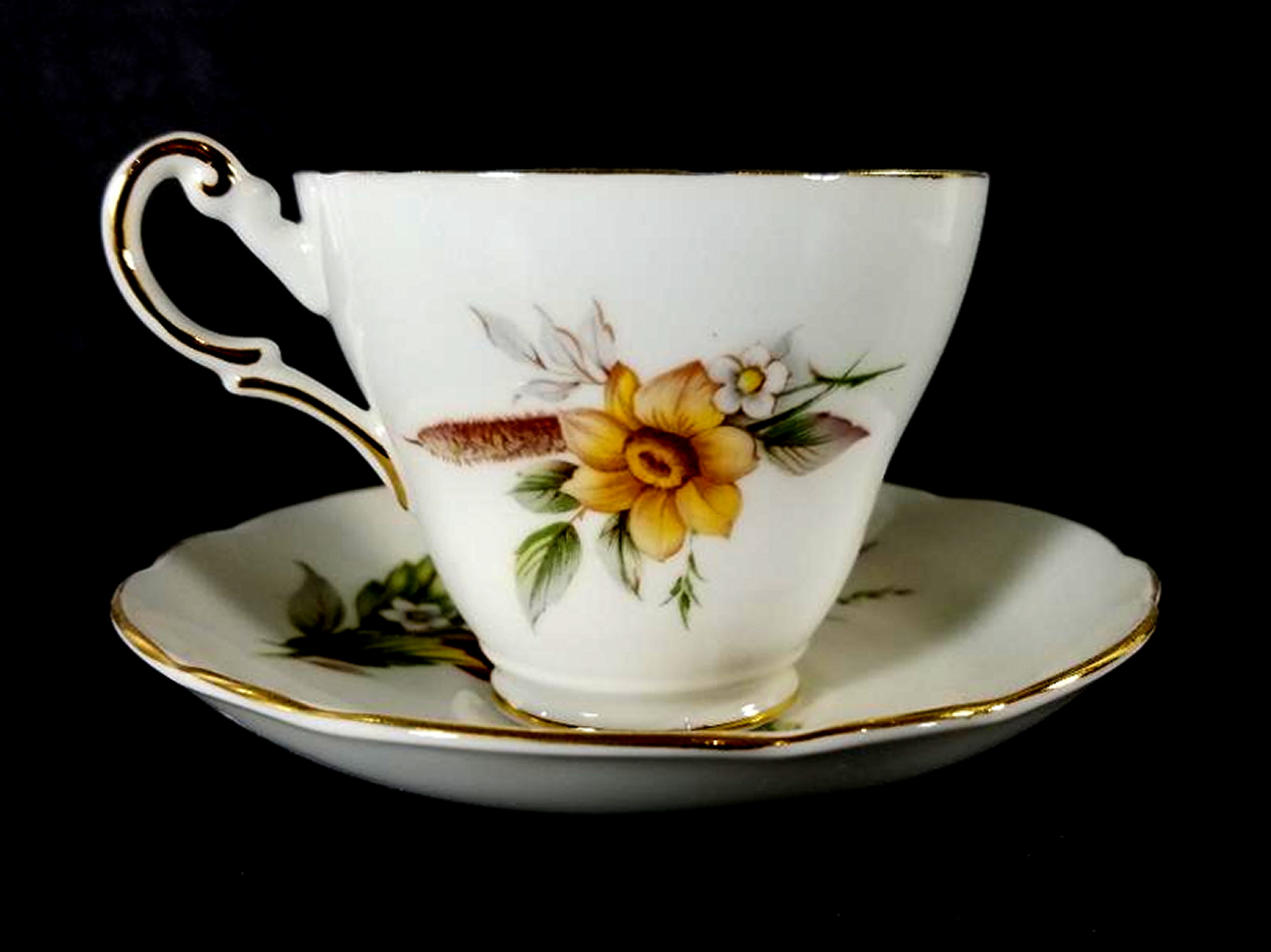 Vintage Regency Bone China Tea Cup and Saucer Property Room