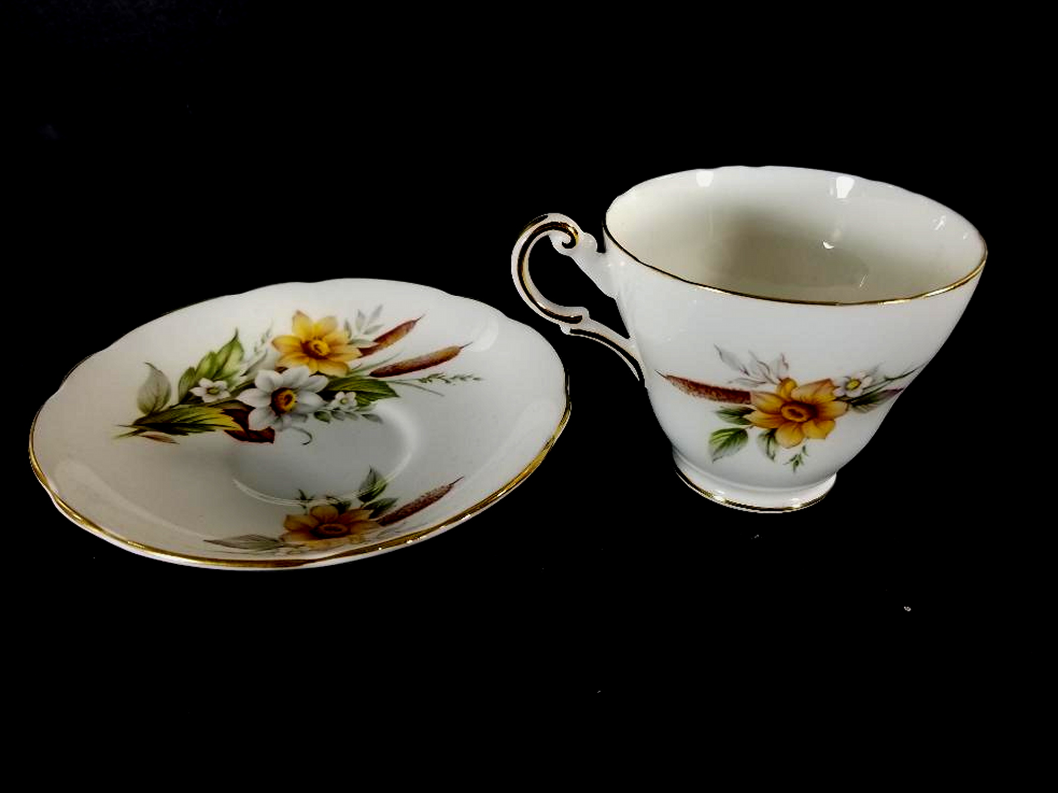 Vintage Regency Bone China Tea Cup and Saucer Property Room