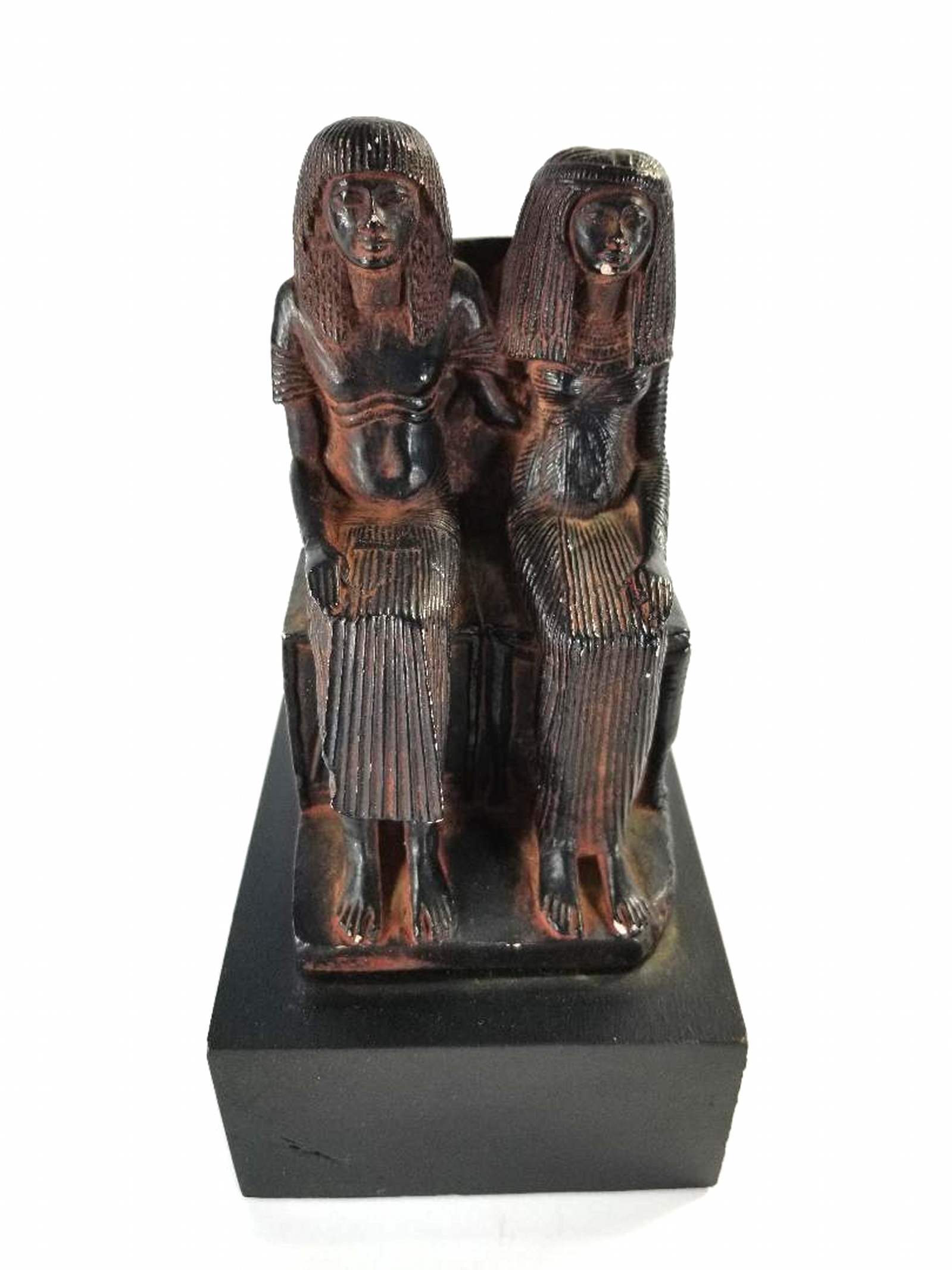 Hand Carved Wooden Egyptian Sculpture Property Room