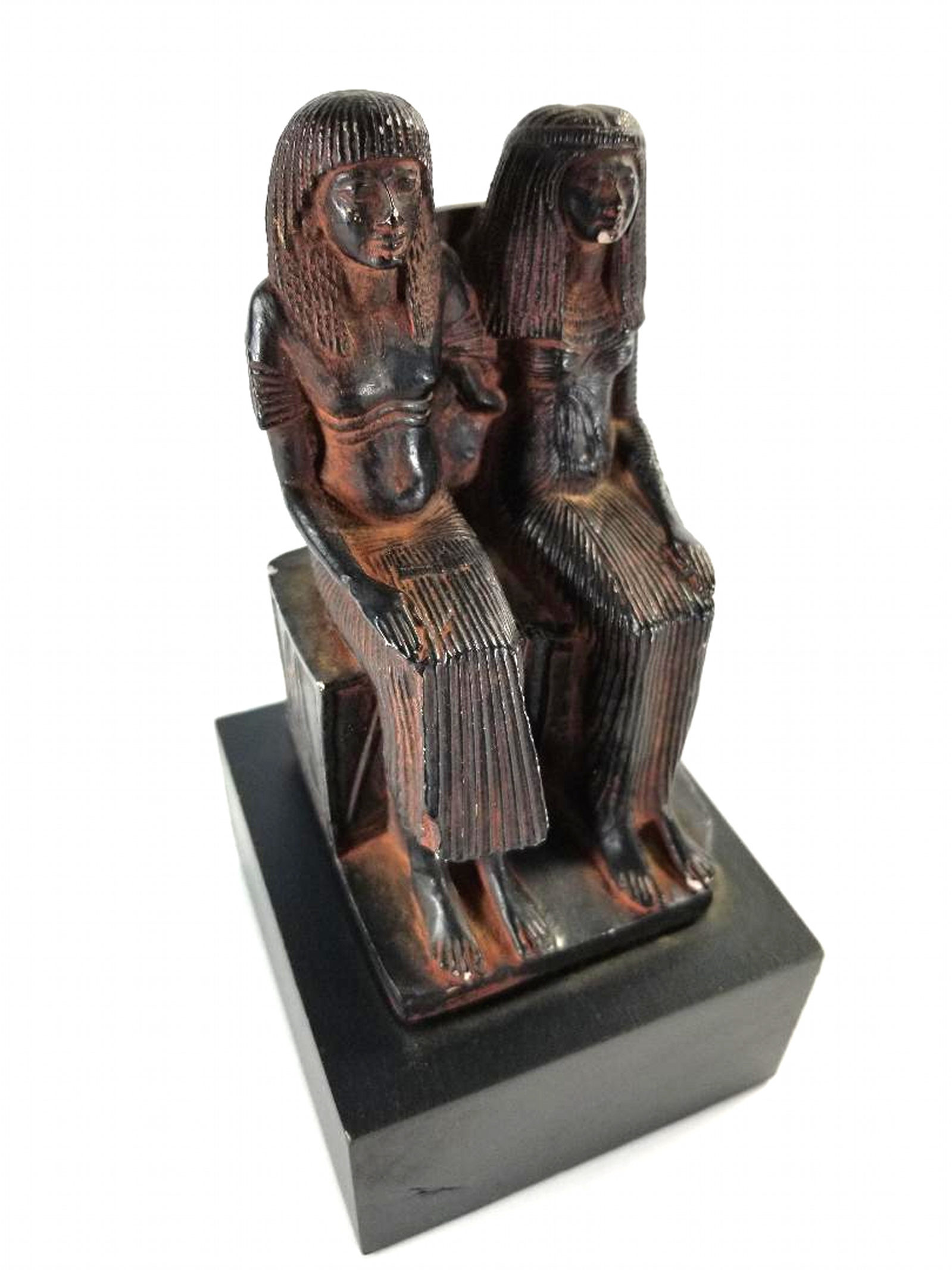 Hand Carved Wooden Egyptian Sculpture Property Room