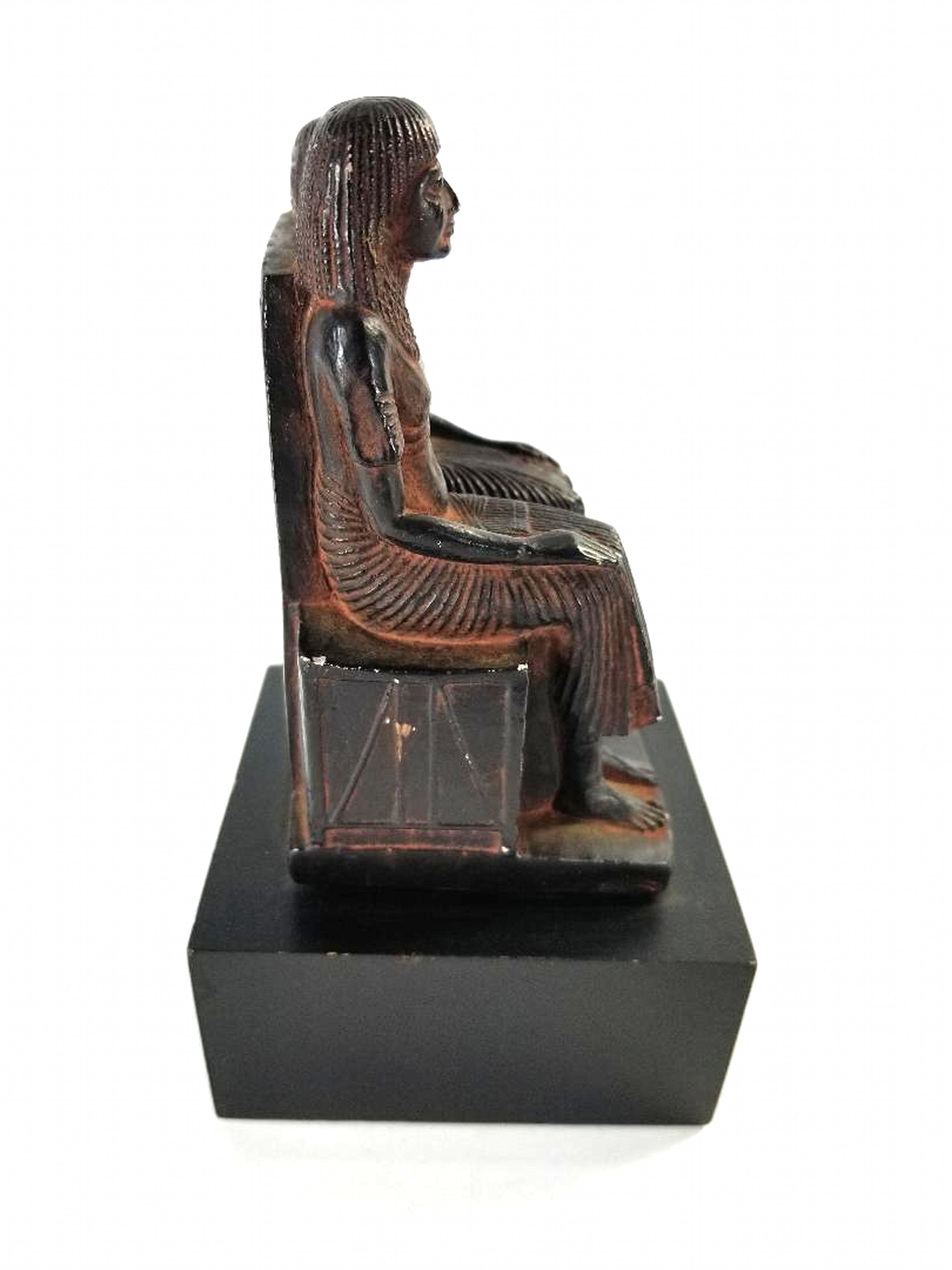 Hand Carved Wooden Egyptian Sculpture Property Room