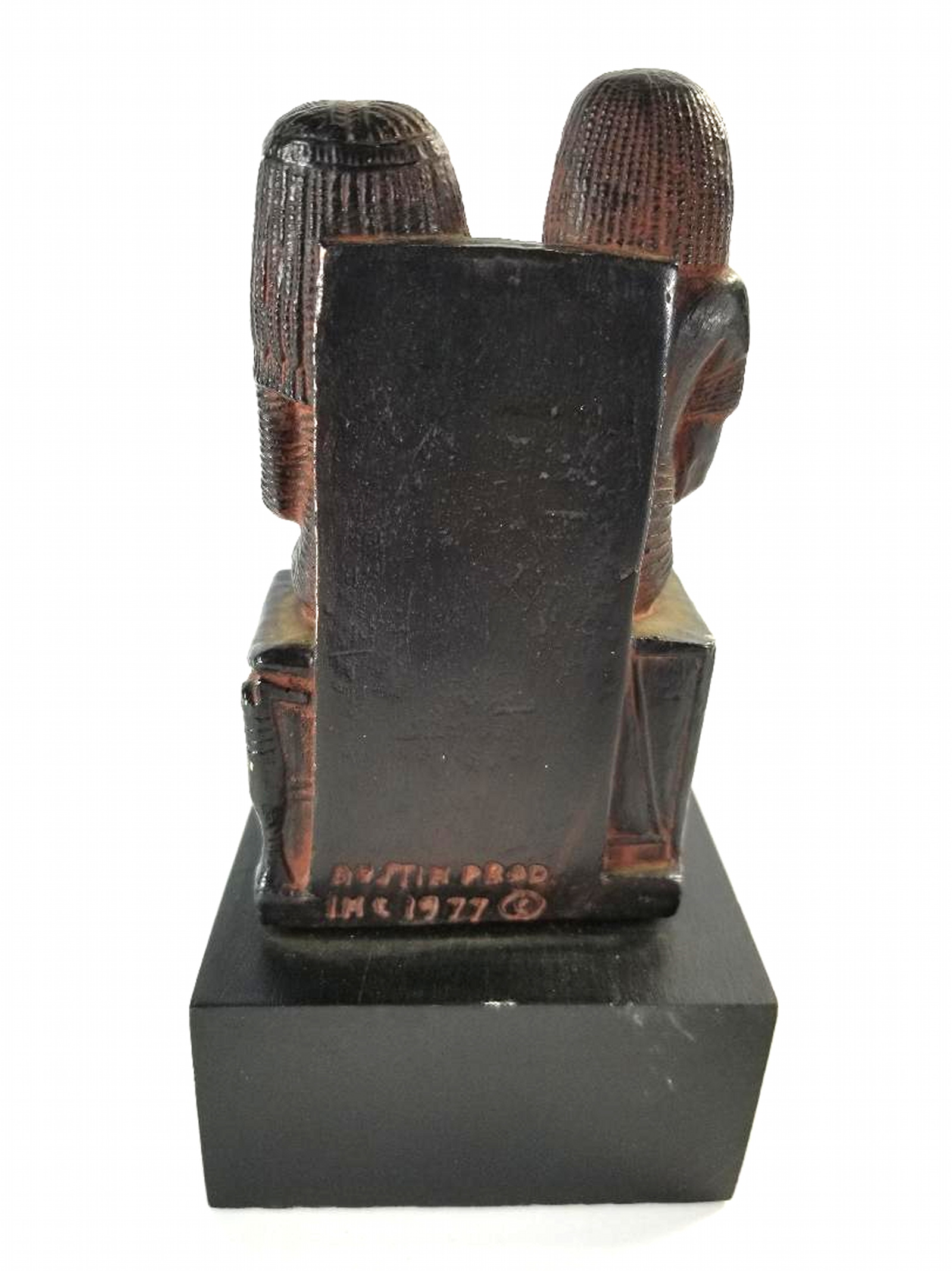Hand Carved Wooden Egyptian Sculpture Property Room