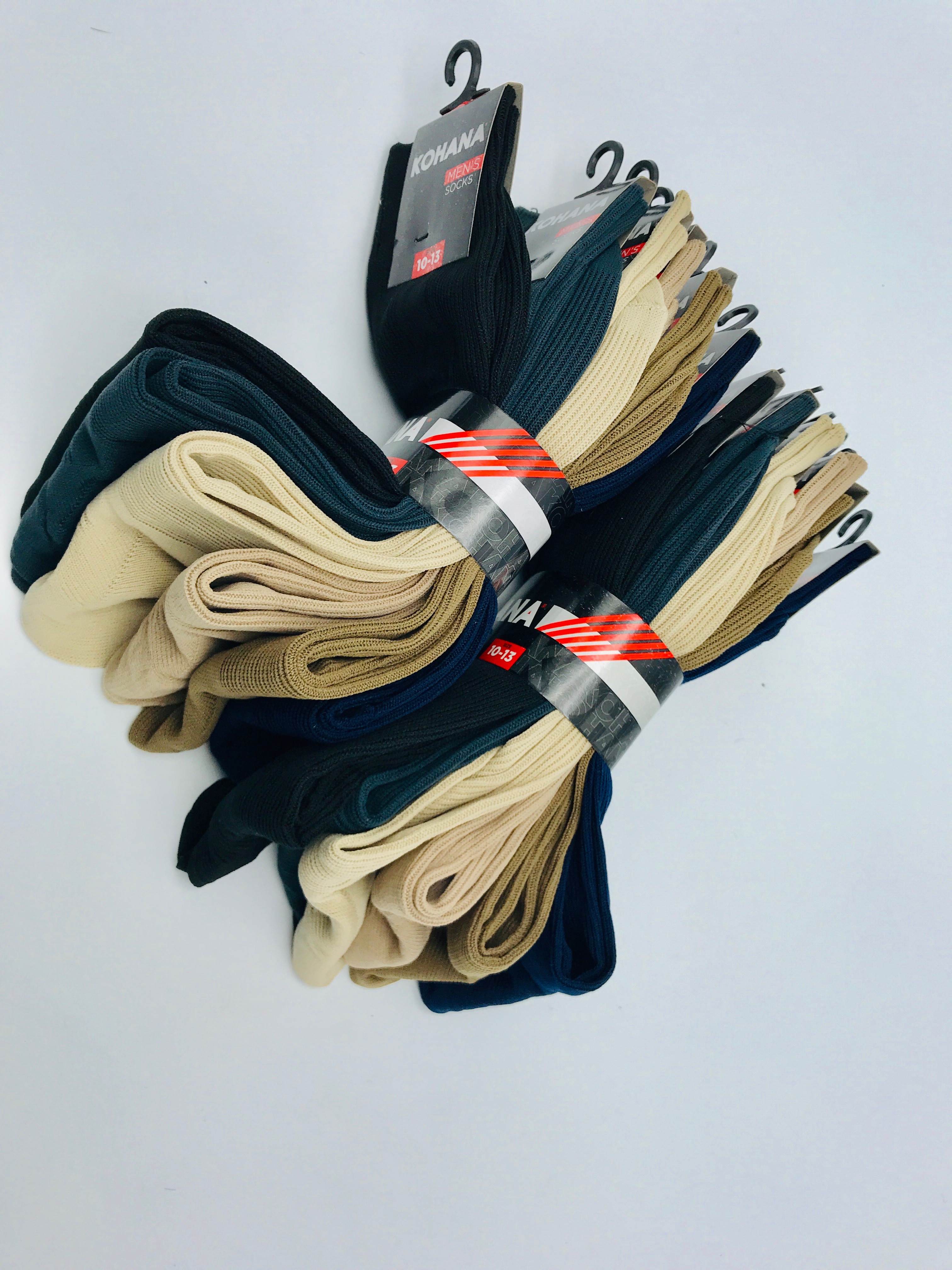 Mens Lightweight Dress Socks 12 Pack Size 1013 Property Room