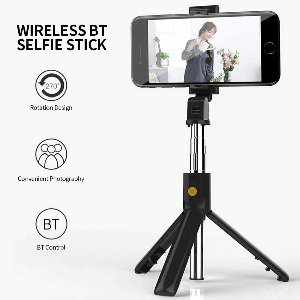 K07 Selfie Stick Integrated Tripod BT 4.0 Wireless Selfie Stick Mini