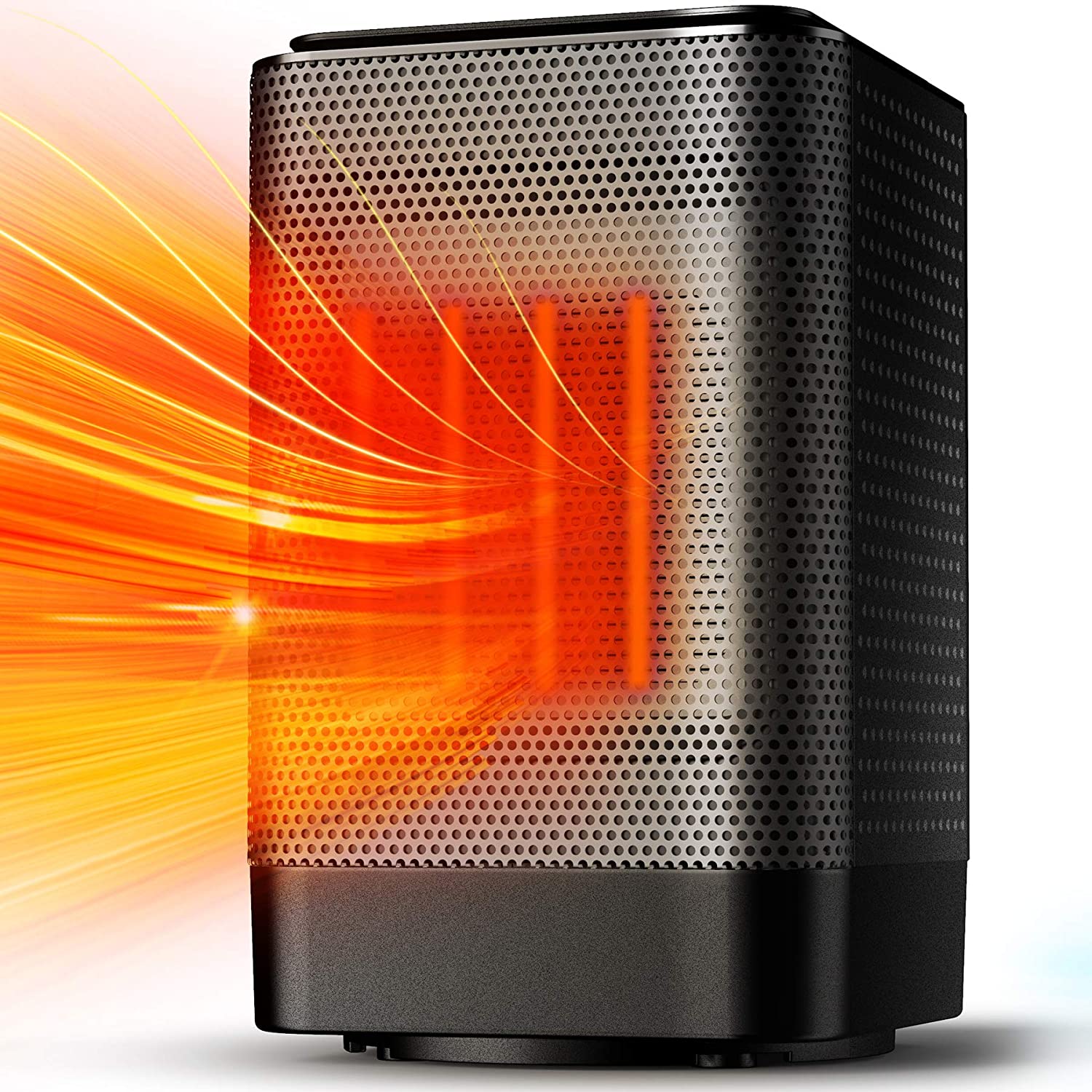 Alrocket Oscillating Electric Space Heater, Model A5836/DHQN02 Property Room