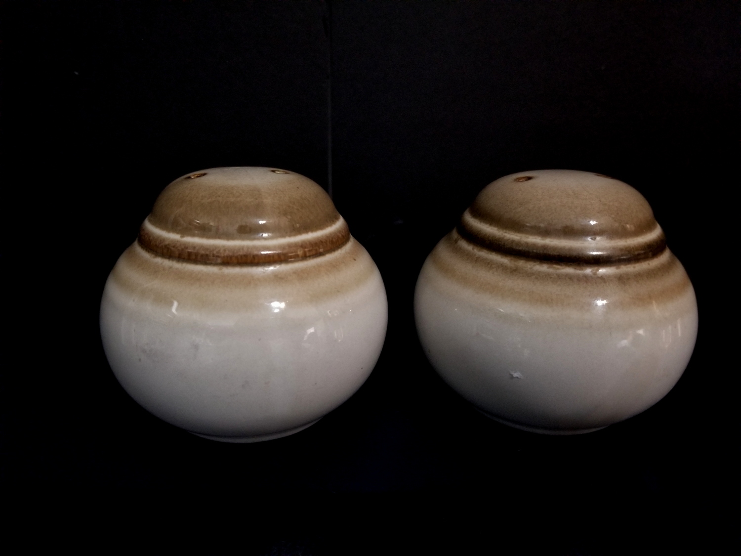 Antique Noritake Nippon Japan Porcelain Salt & Pepper Shakers