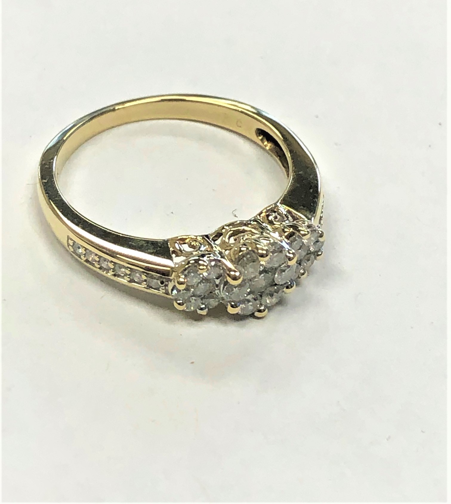 10 Kt Gold Diamond Ring Appraised 2,610.00 Property Room