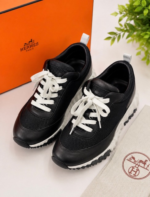 Hermes New Sneakers Bouncing Mesh 390 02 Sz 9