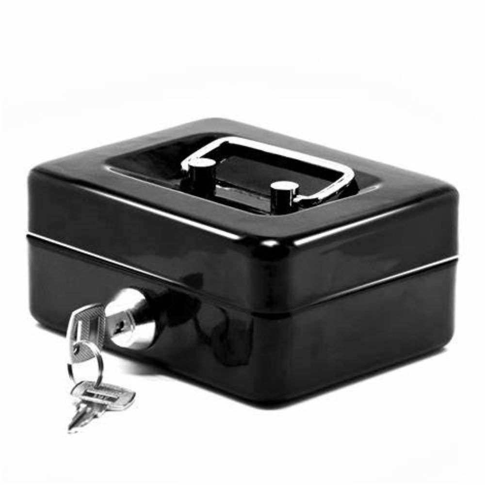 Metal Coin Bank With Lock Property Room