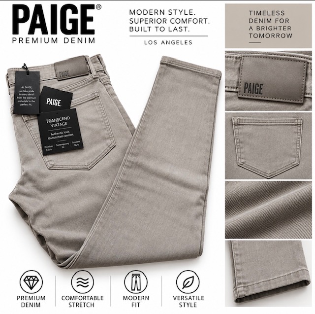 Retail $340.00 Paige Sz 31 Men's Jeans