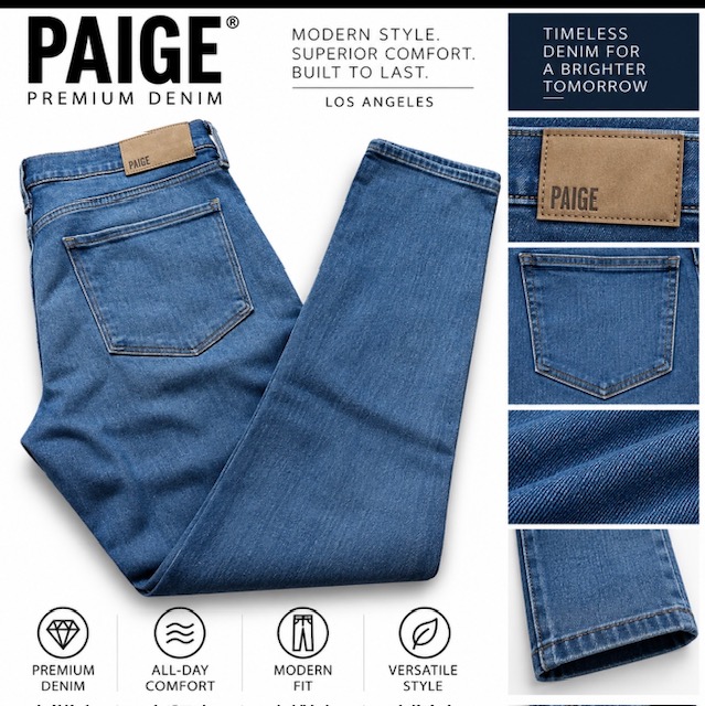 Retail $340.00 Paige Sz 31 Men's Jeans