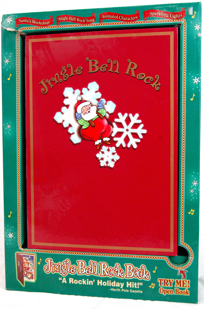 Christmas Jingle Bells Rock Animated Book Property Room