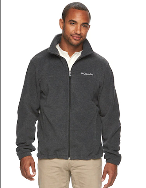 men's columbia flattop ridge fleece vest
