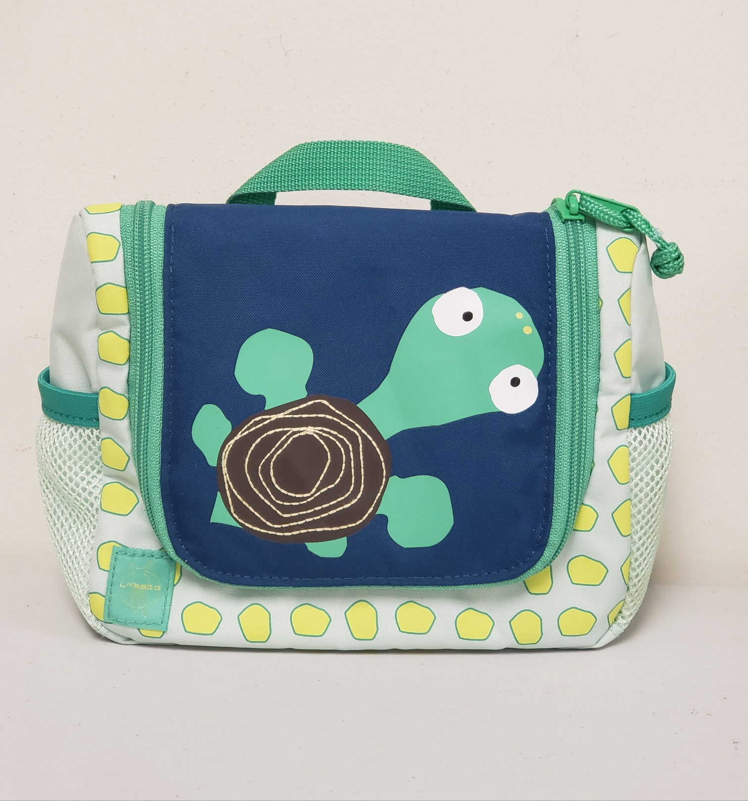 Lassig Kids Mini Toiletry Wash Bag Wildlife Tortoise