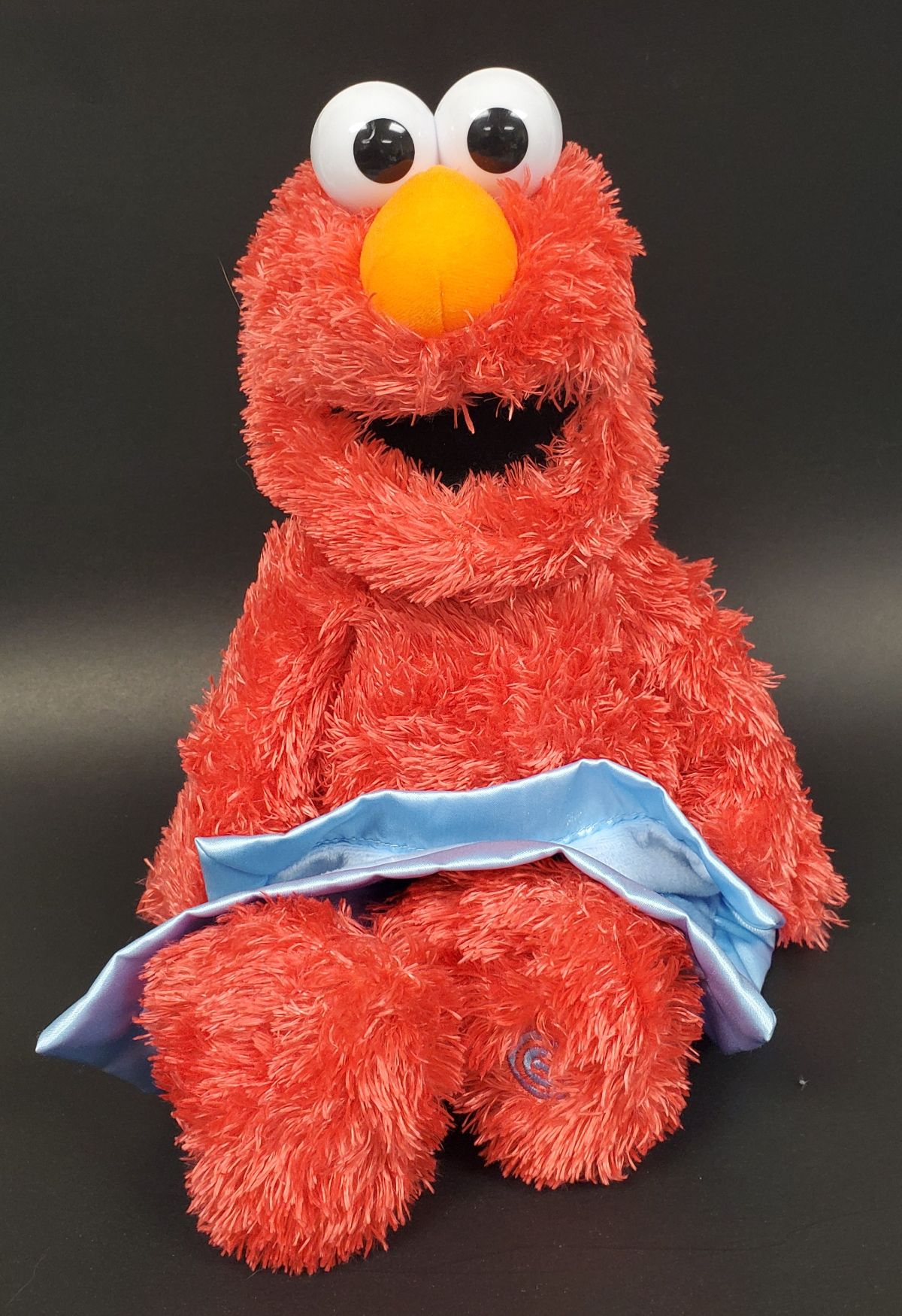 Sesame Street Gund Peek A Boo Elmo Interactive Animatronics Talking Plush Toy 12"