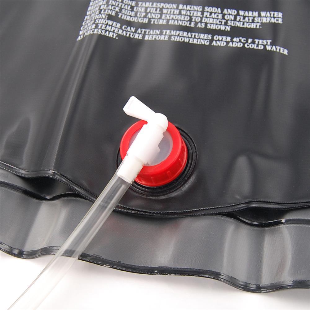 Solar Shower Bag 5 Gallon Camping Outdoor Portable Large Mount Hanging
