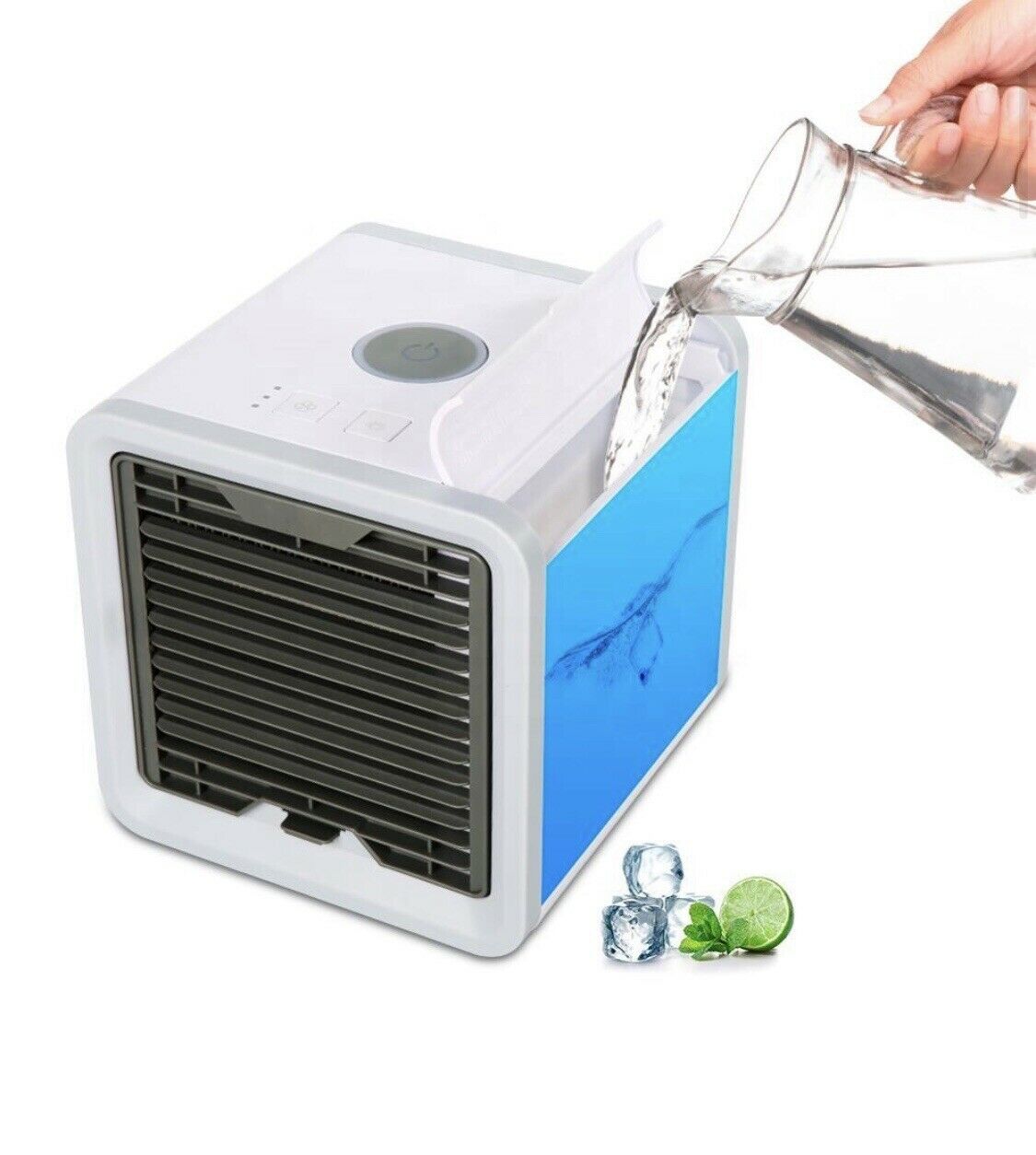 Portable Mini Air Conditioner Cooler Summer Space Cooling Artic Air Humidifier Property Room