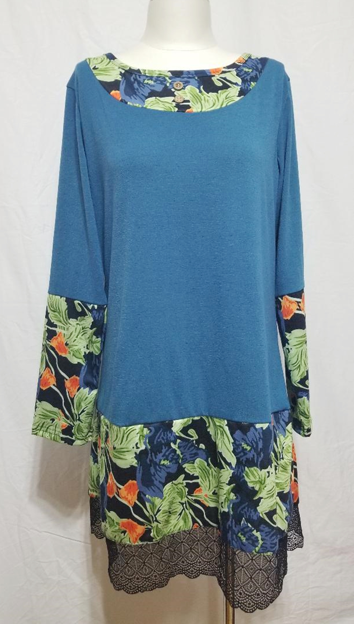 Floral Printed Straight Tunic for Women