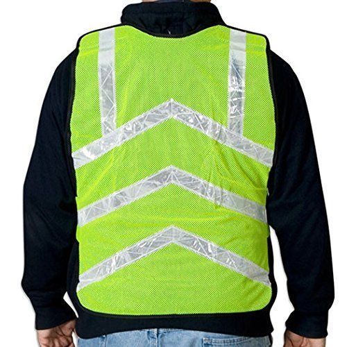 Lime Yellow Safety Vest One Size Fits All Property Room