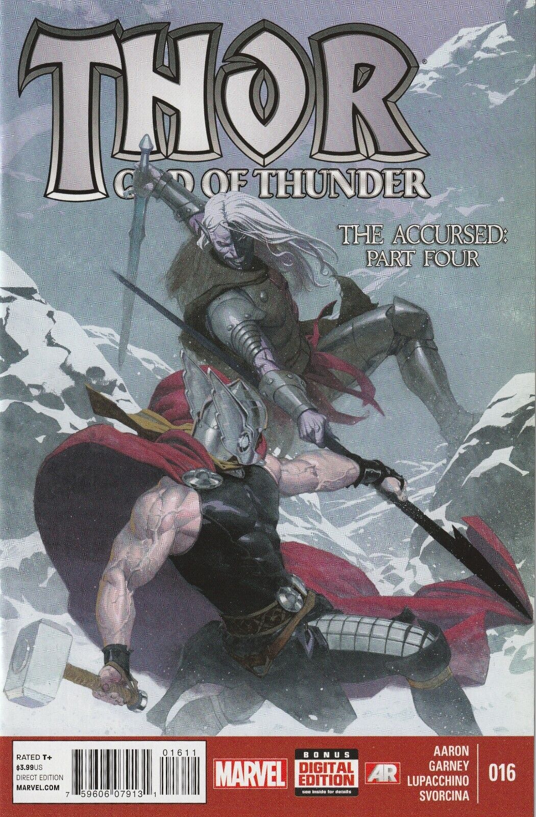 Thor God of Thunder #16 - The Accursed Part Four Marvel 2014 Marvel