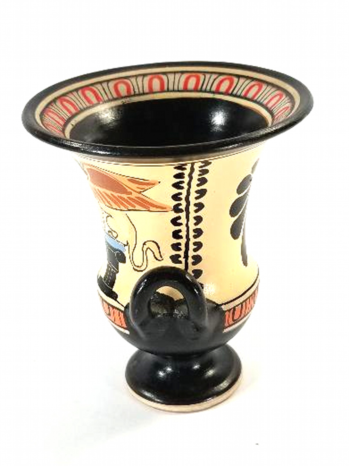 Vintage Hand Painted Greek Vase Property Room