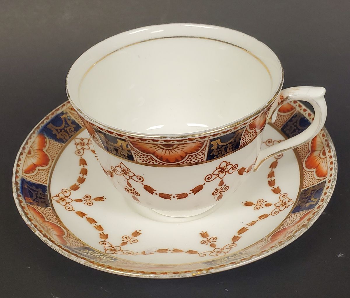 Vintage England Colclough 4995 Fine Bone China Tea Cup And Saucer 