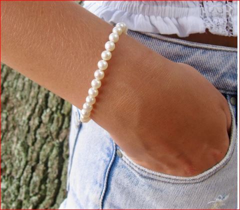 Majorica Pearl Bracelet 6-1/2 Inches