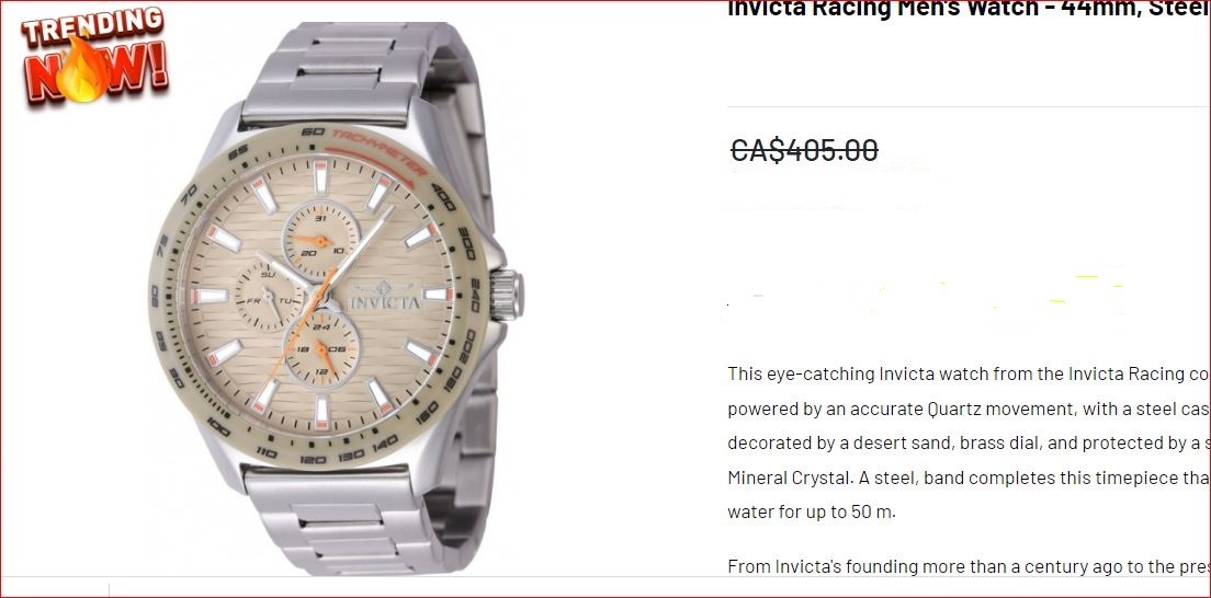 Invicta Watch New