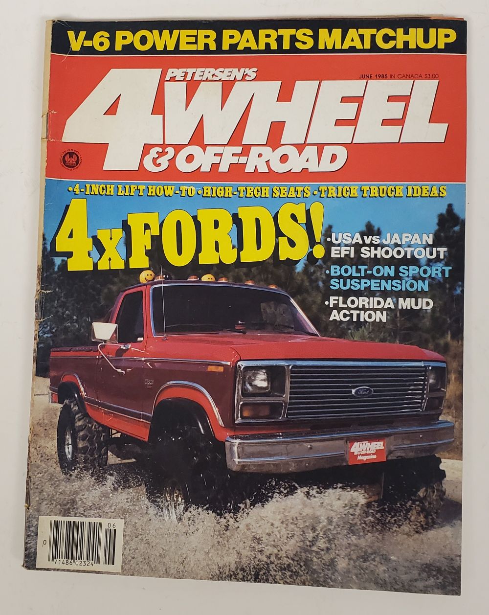 Vintage USA Jun 1985 Peterson's 4Wheel & Off-Road Magazine