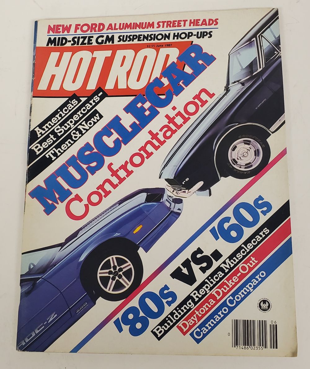 Vintage USA Jun 1987 Peterson's Hot Rod Magazine