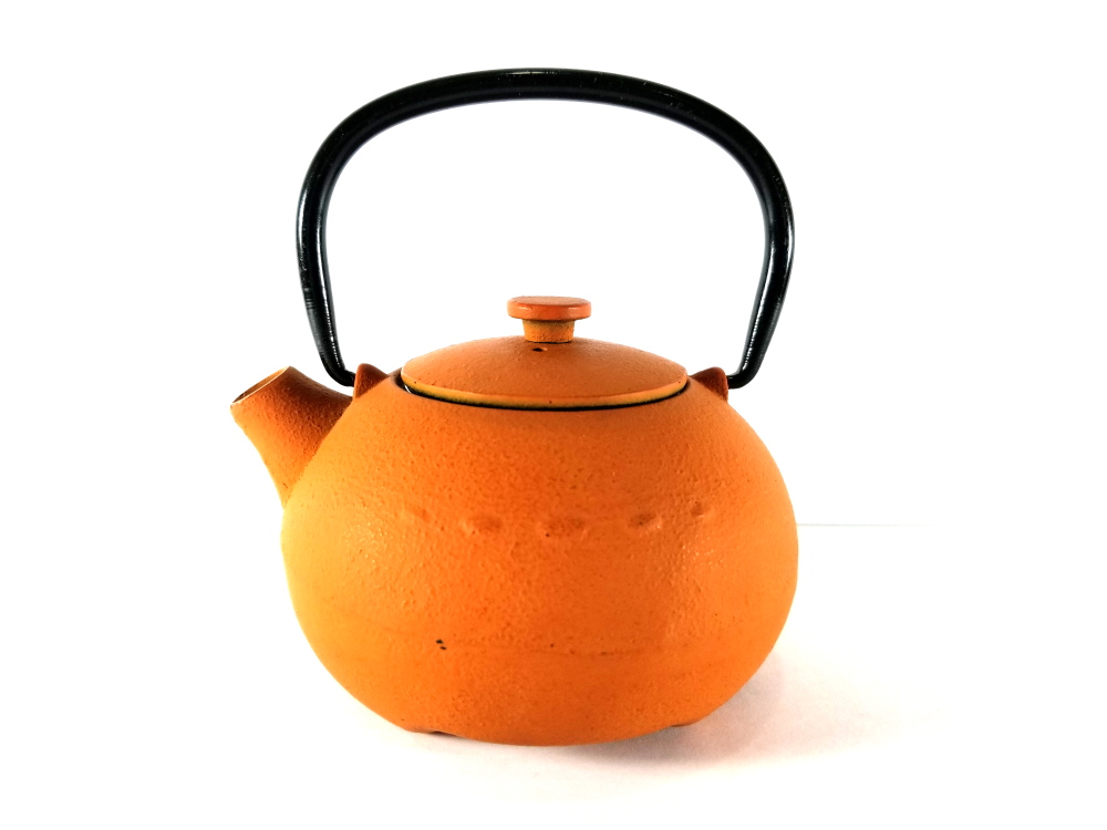 Cast Iron Tea Kettle With Handle Property Room